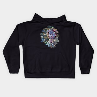 Blowing Bubbles Kids Hoodie